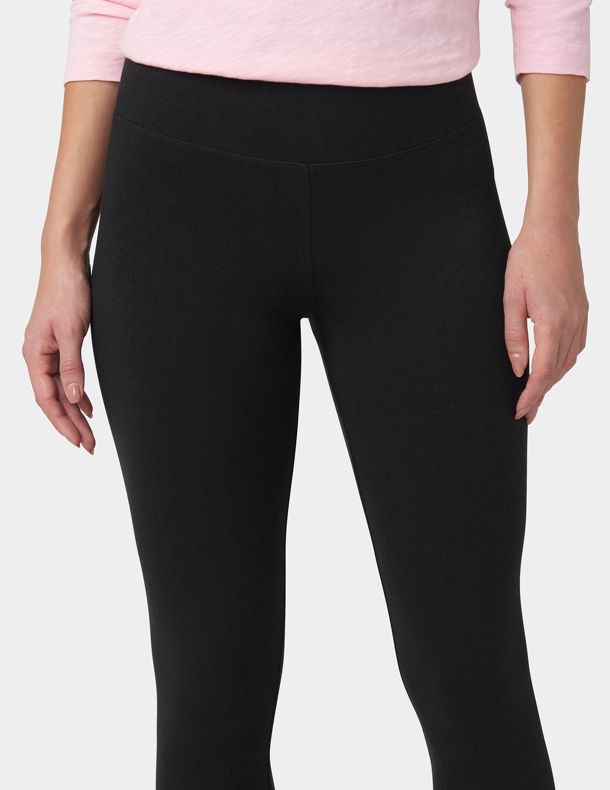Ultra Leggings with Wide Waistband - Black | Hue
