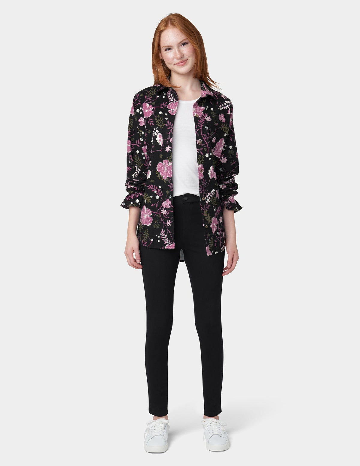 Ultra Soft Denim Legging - Black | Hue