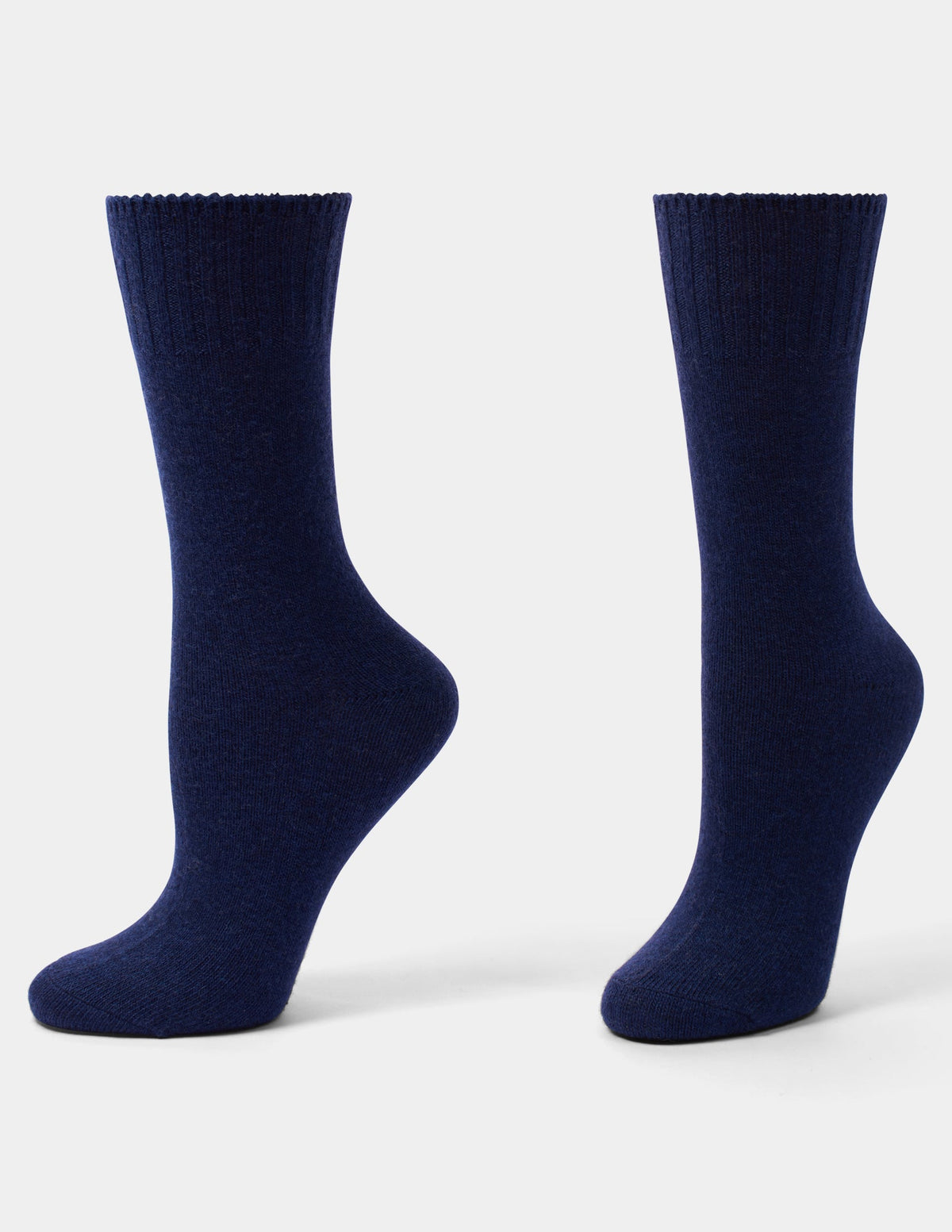 Cashmere Blend Crew Sock - Medieval | Hue