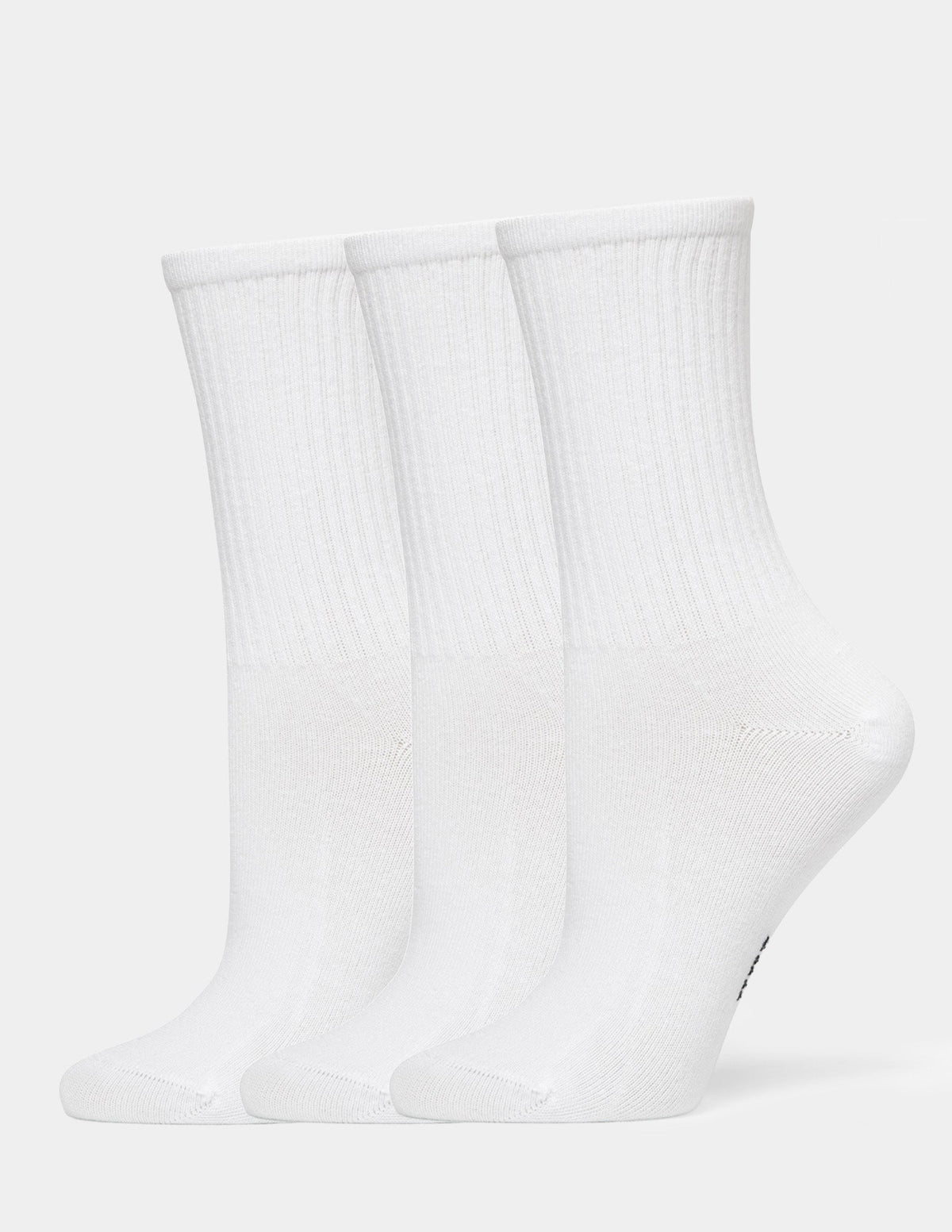 Women's Must Have Crew 3 Pair Pack - White | Hue