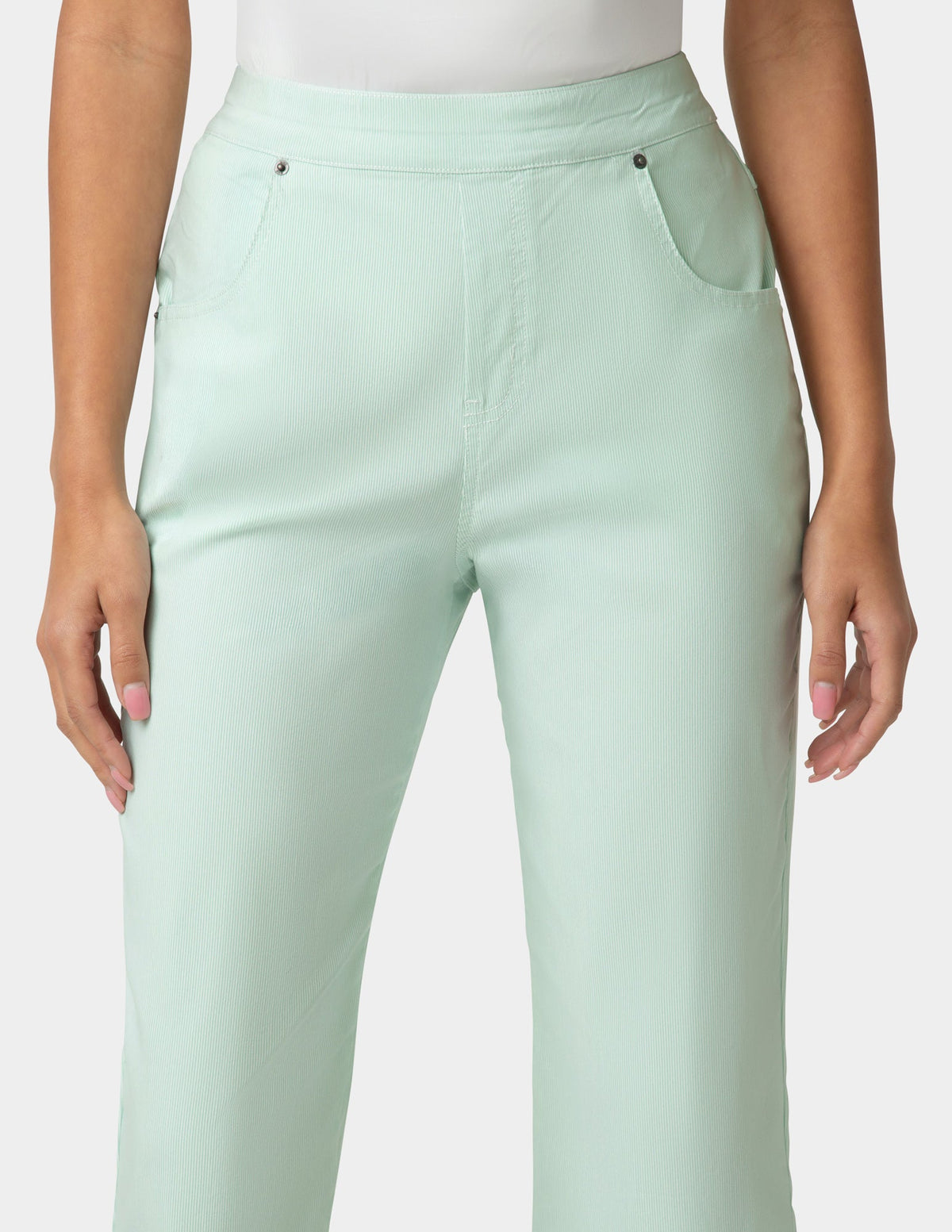 Spring Stripe Pedal Pusher - Mint | Hue