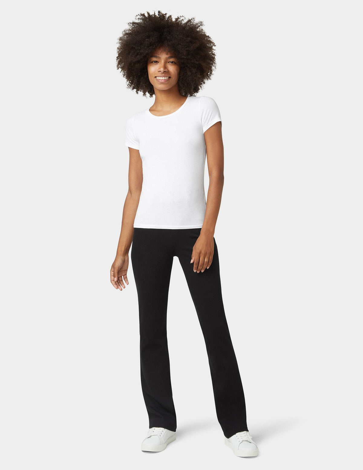 Ultra Soft Denim Baby Bootcut - Black | Hue