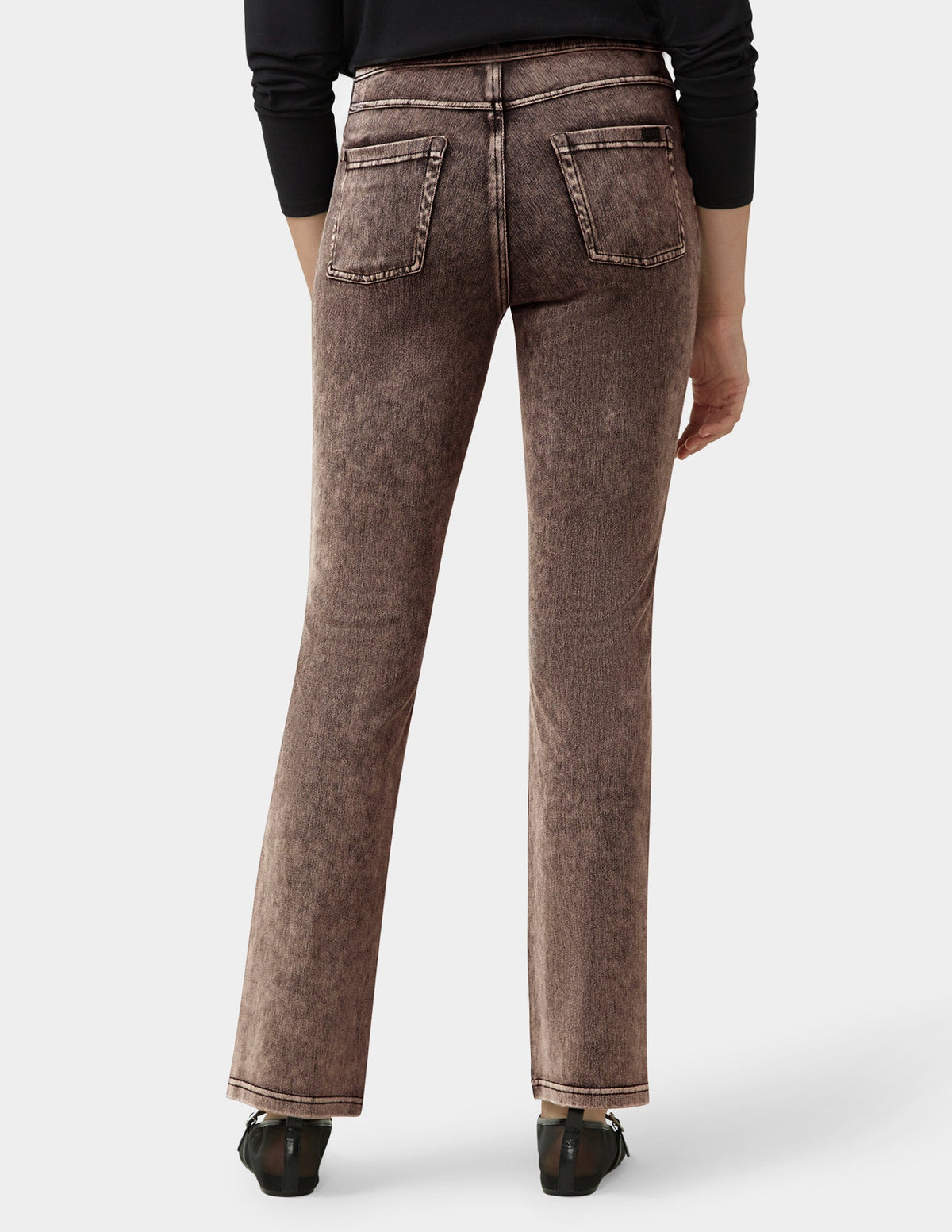 Denim Baby Bootcut - Cinnamon Acid Wash | Hue