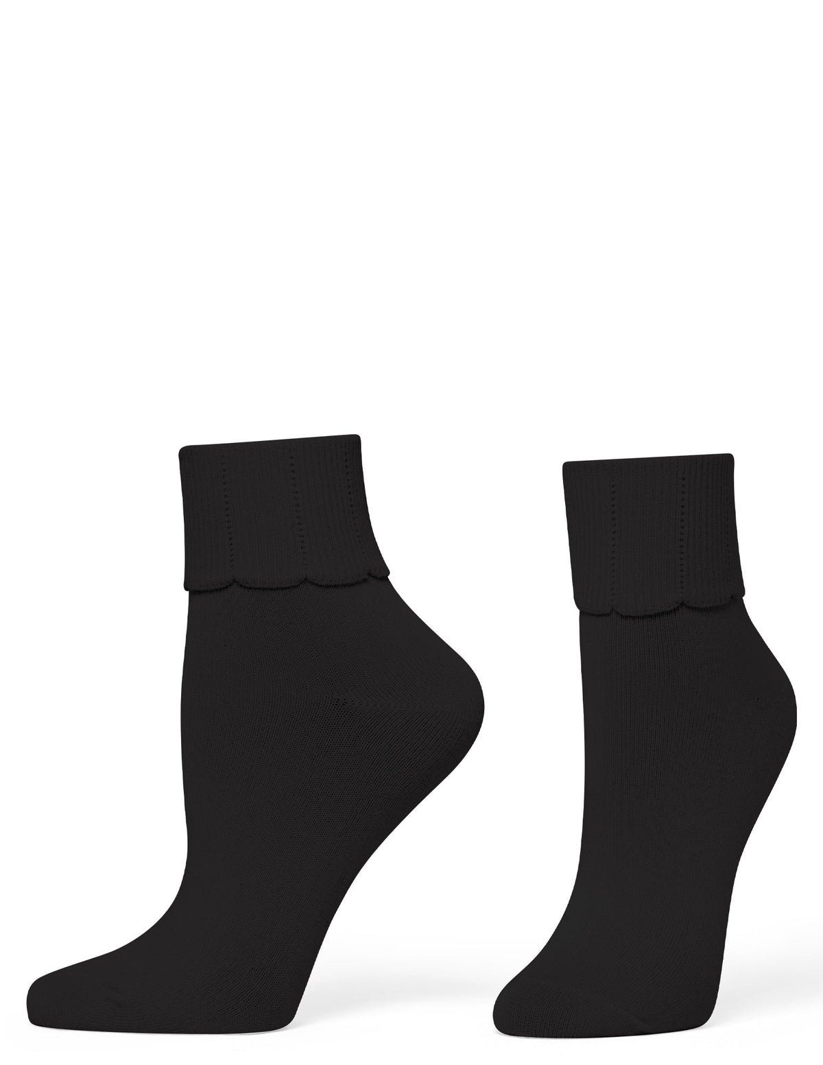 Tulip Border Anklet - Black | Hue