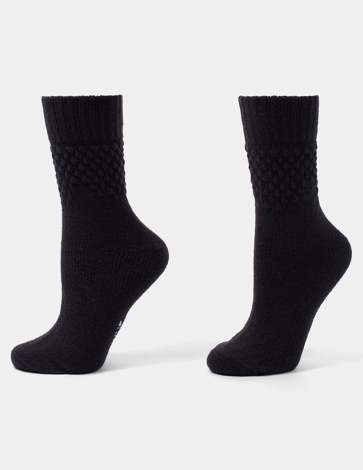 Bubbled Boot Sock - Black | Hue