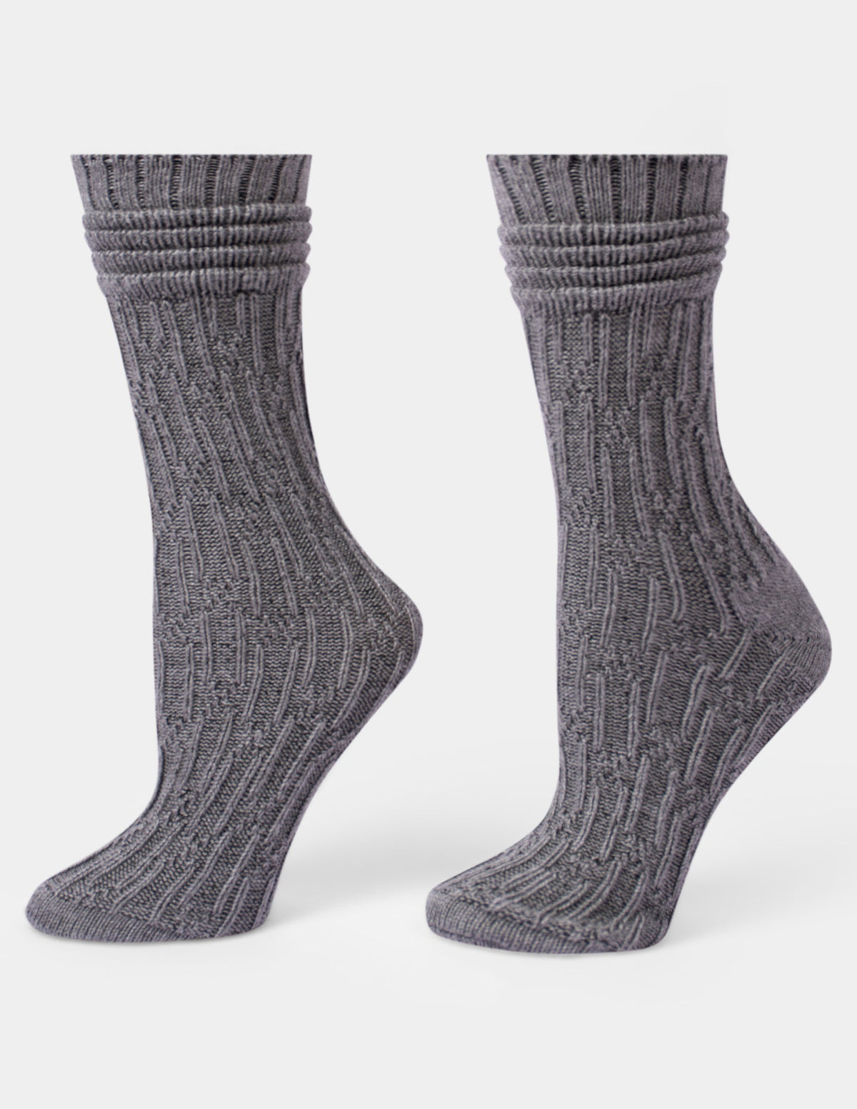 Bubble Cable Boot Sock 2 Pair Pack - Pink | Hue