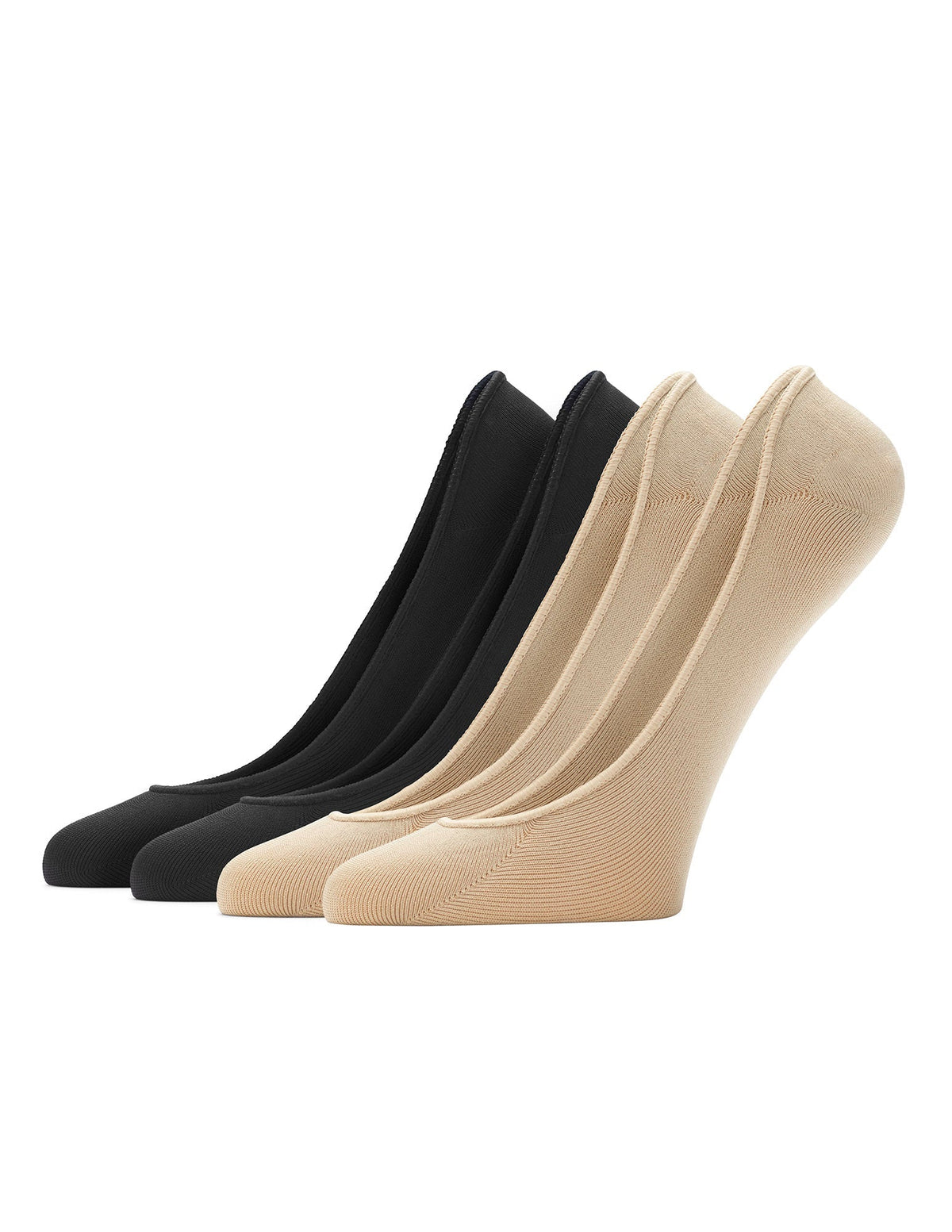 Hidden Microfiber Liner 4 Pair Value Pack - Asst | Hue