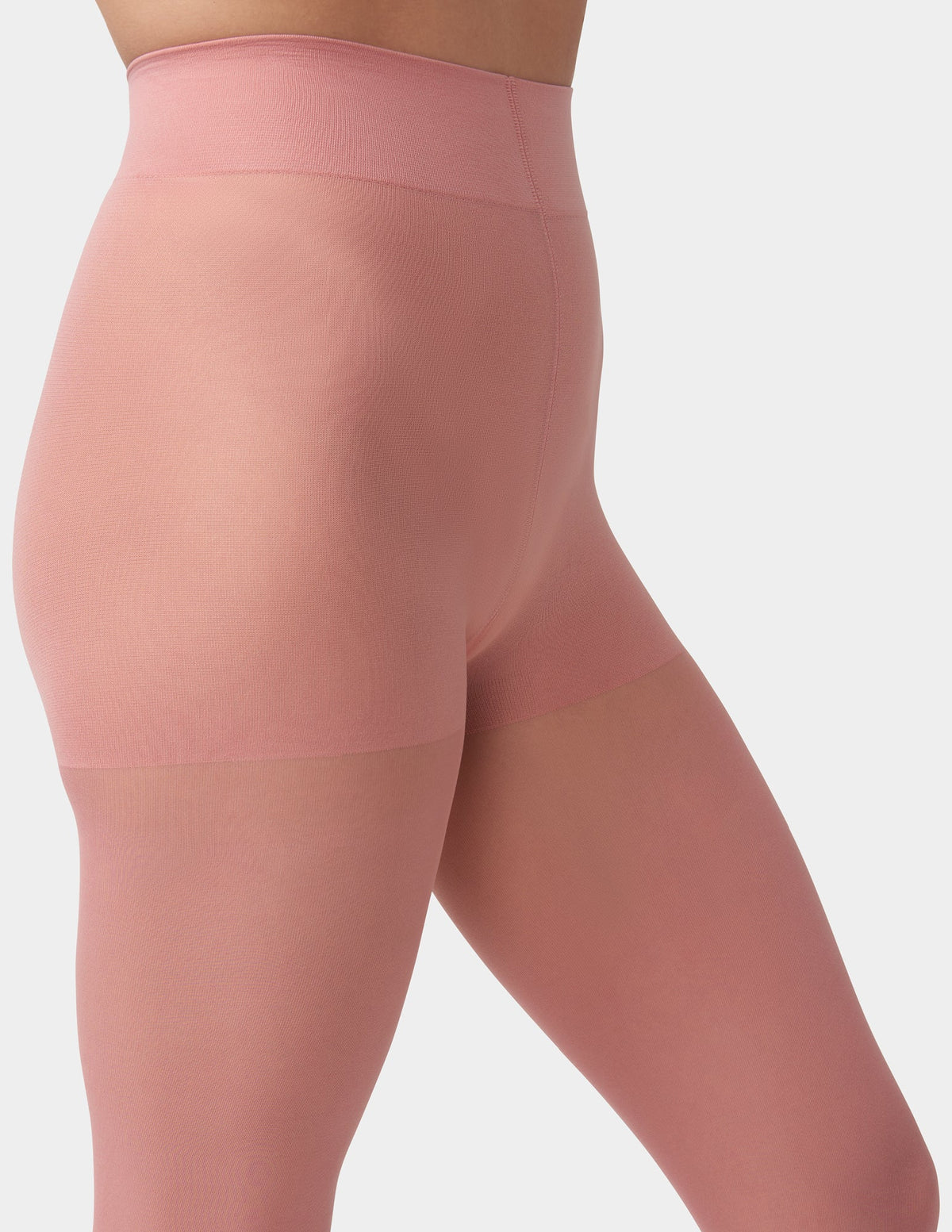 Sheer Tights with Control Top - Cameo | Hue
