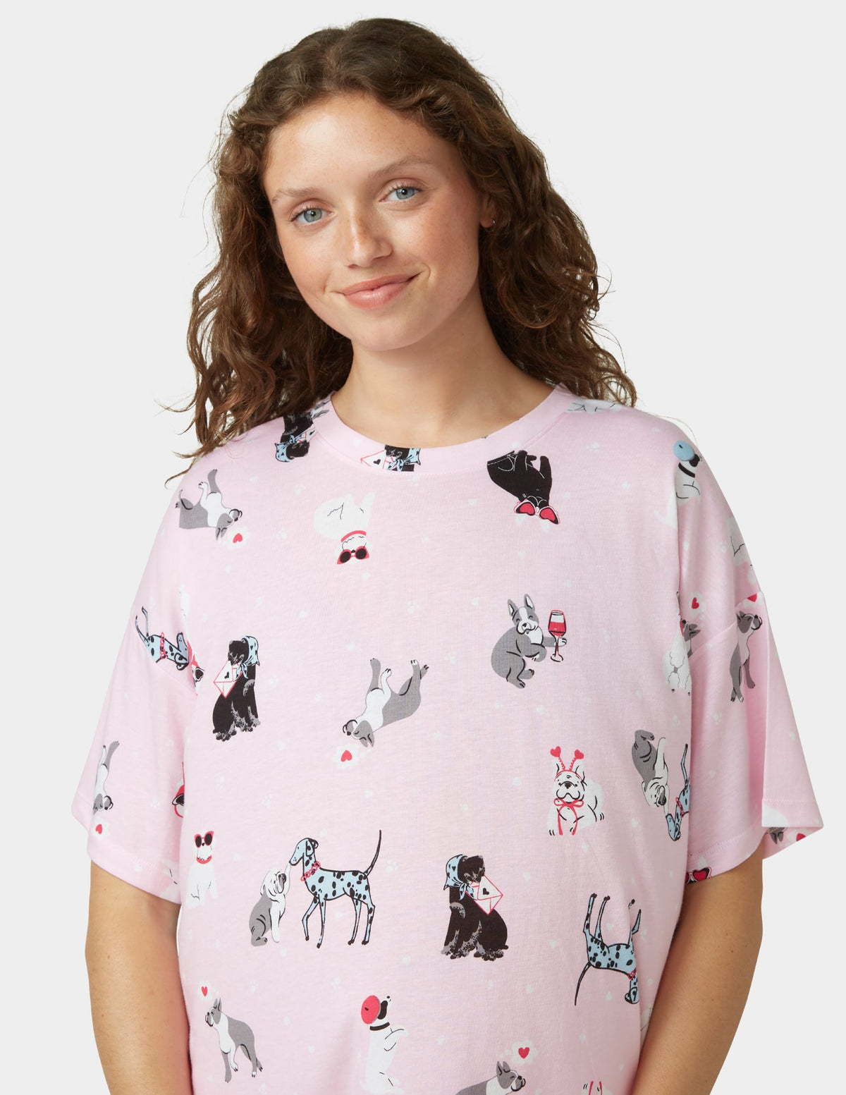 Put A Bow On It PJ Set - Pink Lady | Hue