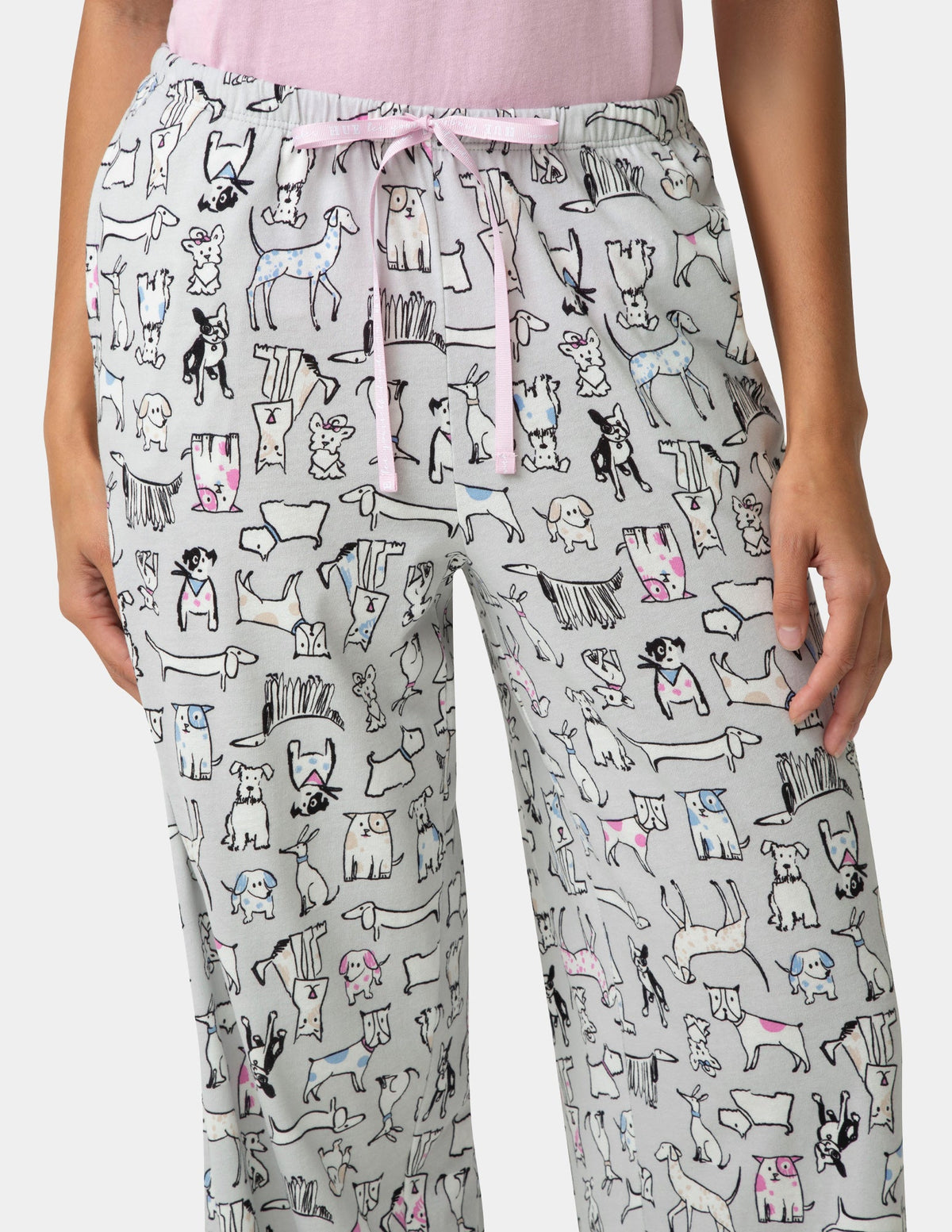 Cotton Candied Cozy Canine PJ Pant - Lunar Rock | Hue