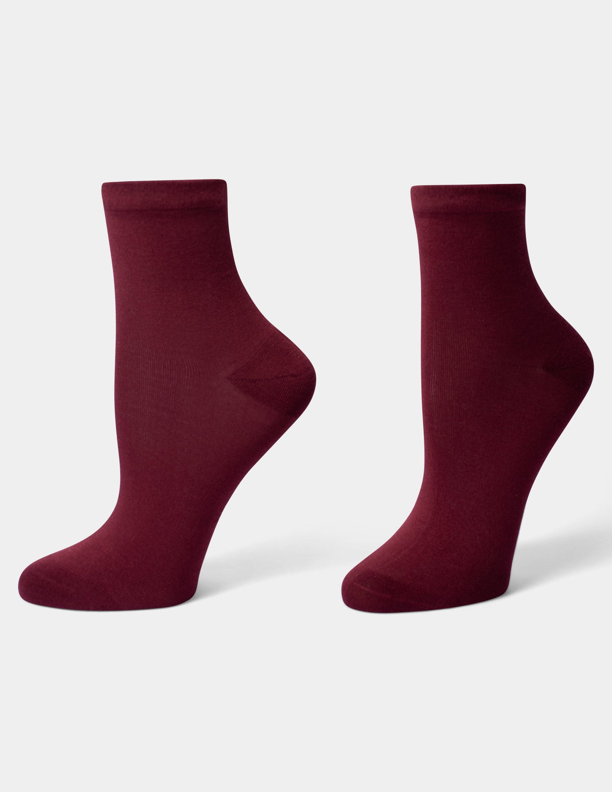 Sleek Sock - Oxblood Red | Hue