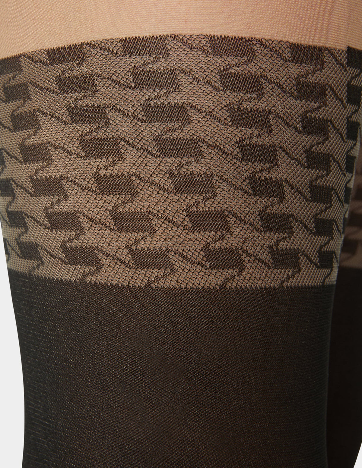 Faux Thigh High Tight - Black | Hue