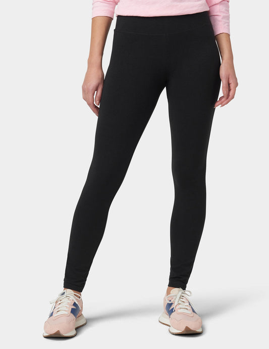 Ultra Leggings with Wide Waistband - Black | Hue