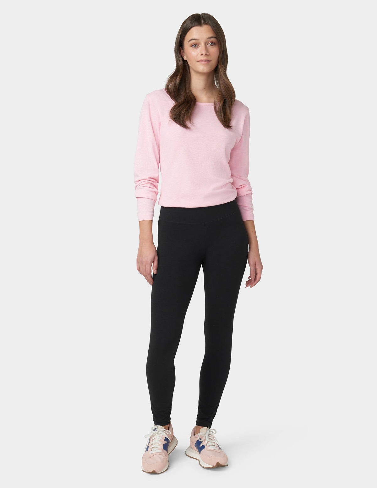 Ultra Leggings with Wide Waistband - Black | Hue