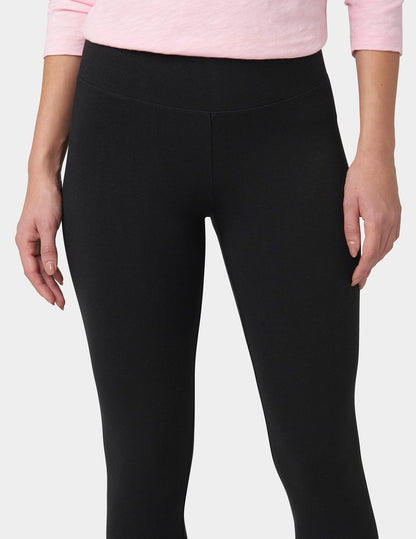 Ultra Leggings with Wide Waistband - Black | Hue