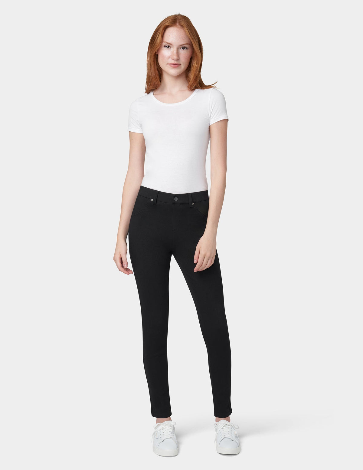 Ultra Soft Denim Legging - Black | Hue