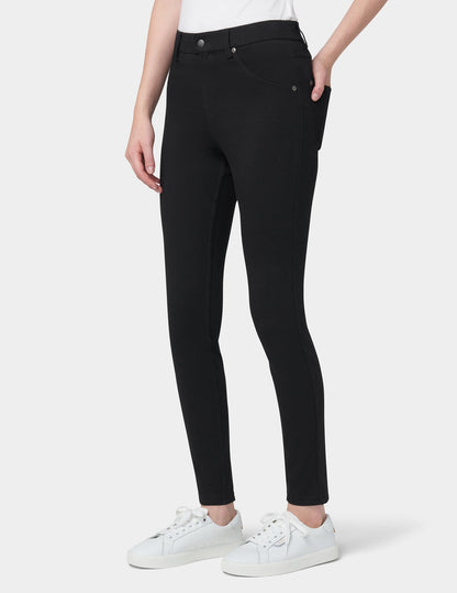 Ultra Soft Denim Legging - Black | Hue