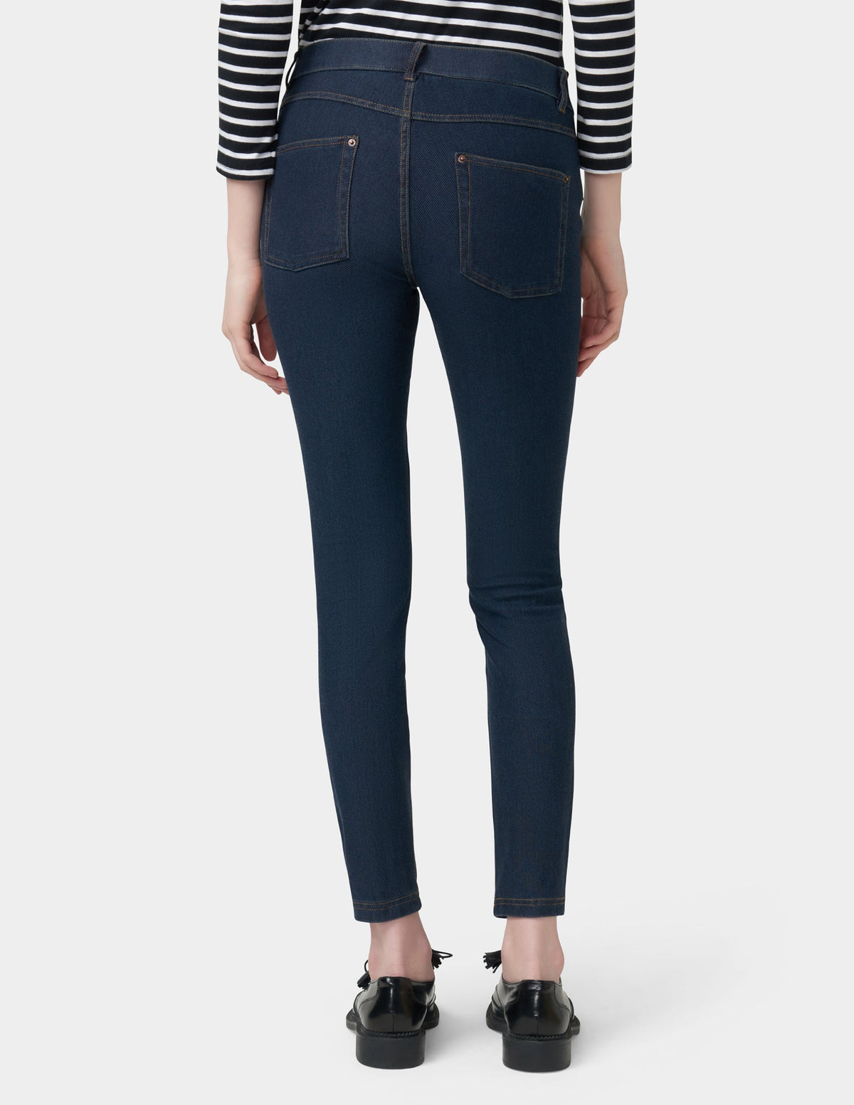 Essential Denim Leggings - Deep Indigo Wash | Hue