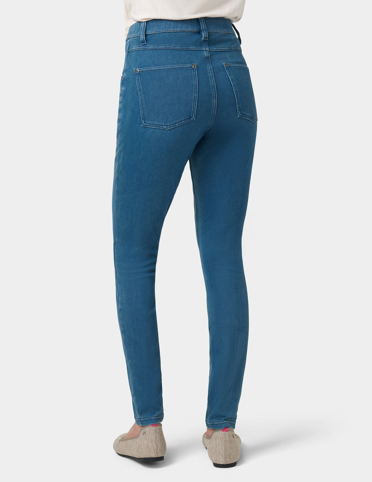 Ultra Soft Denim Legging - Windsor Blue Wash | Hue