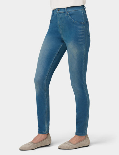 Ultra Soft Denim Legging - Windsor Blue Wash | Hue