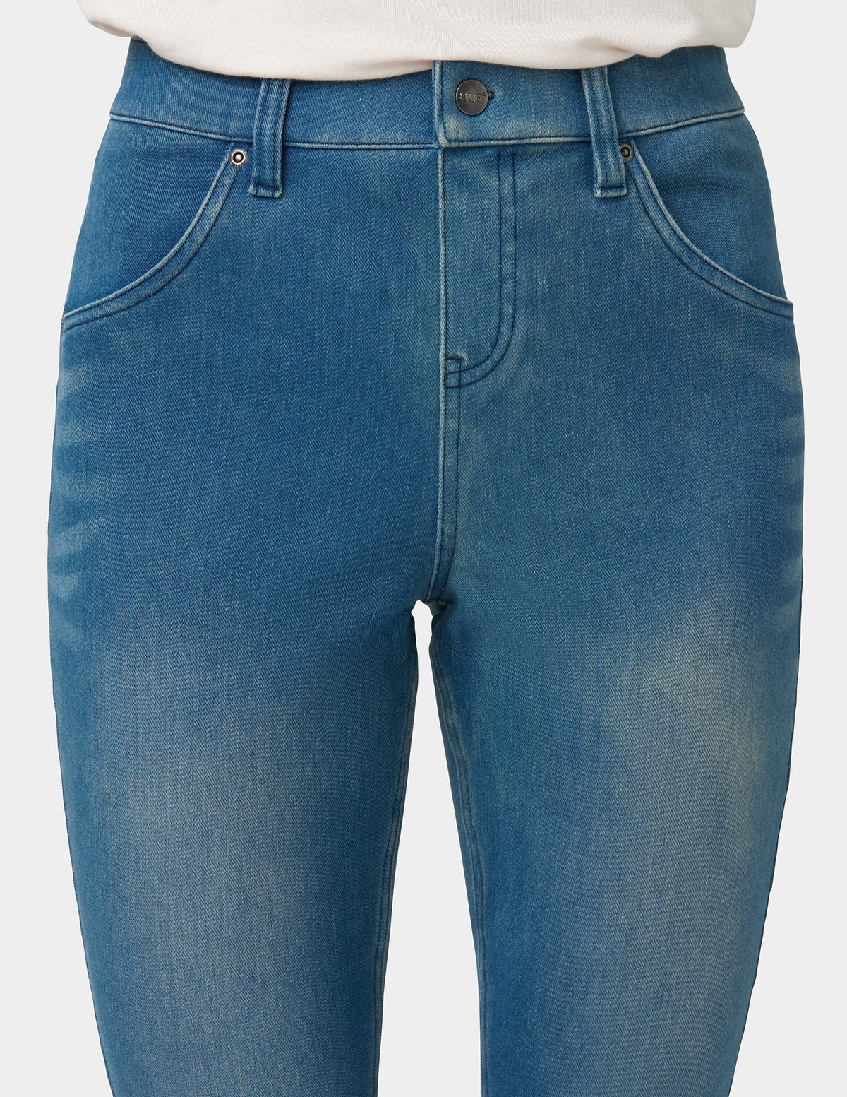 Ultra Soft Denim Legging - Windsor Blue Wash | Hue