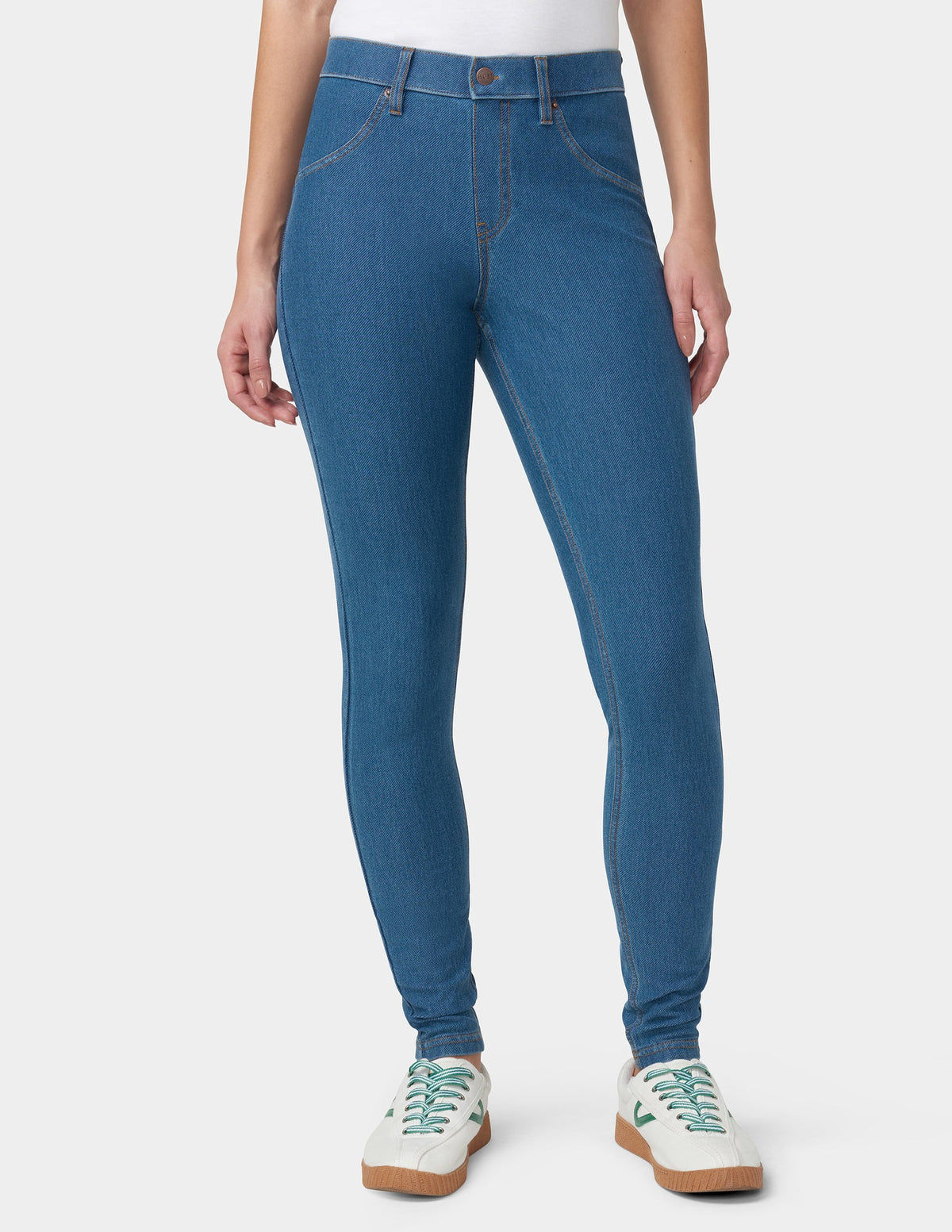 Essential Denim Leggings - Medium Wash | Hue