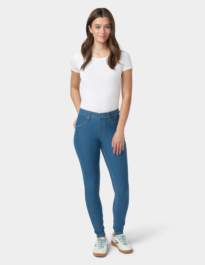 Essential Denim Leggings - Medium Wash | Hue