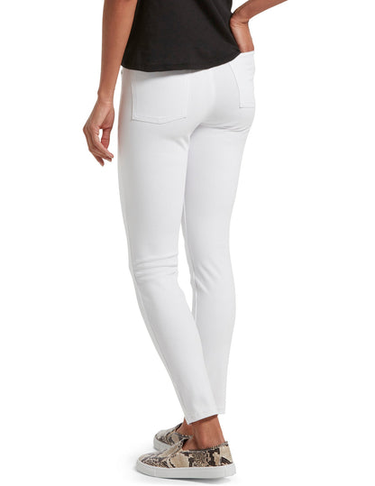 Ultra Soft Denim Legging - White | Hue