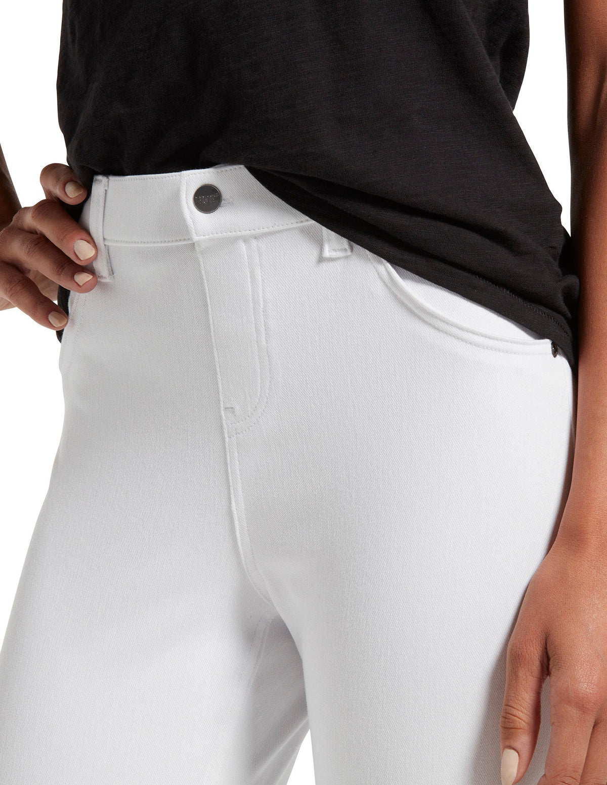 Ultra Soft Denim Legging - White | Hue
