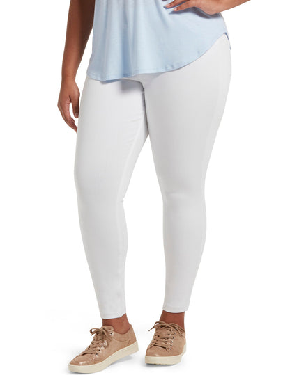 Ultra Soft Denim Legging - White | Hue