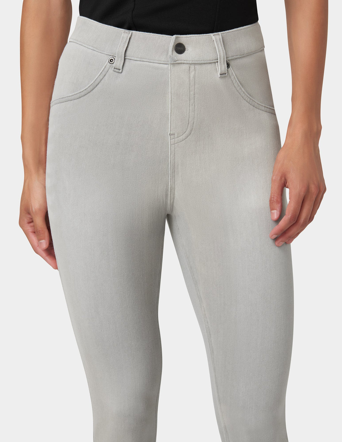 Ultra Soft Denim Legging - Silver Grey Wash | Hue