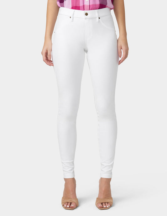 Essential Denim Leggings - White | Hue