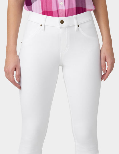 Essential Denim Leggings - White | Hue