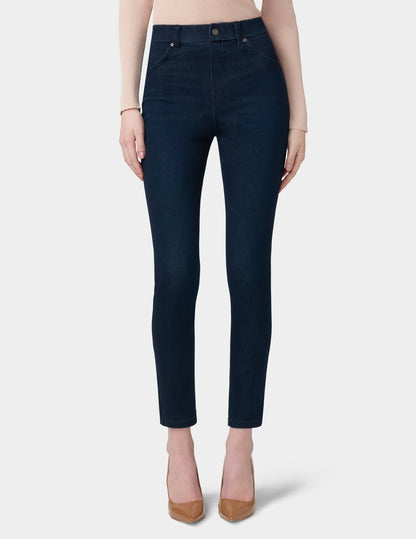 Ultra Soft Denim Legging - Black Indigo Wash | Hue