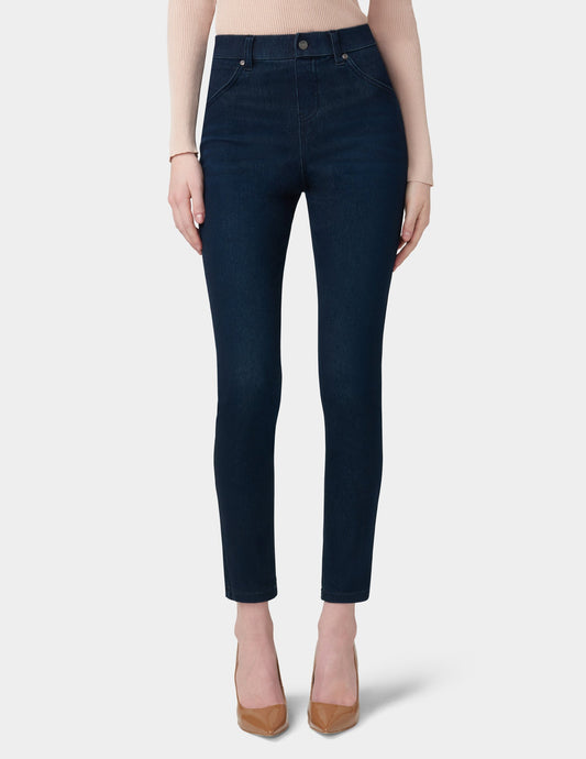 Ultra Soft Denim Legging - Black Indigo Wash | Hue