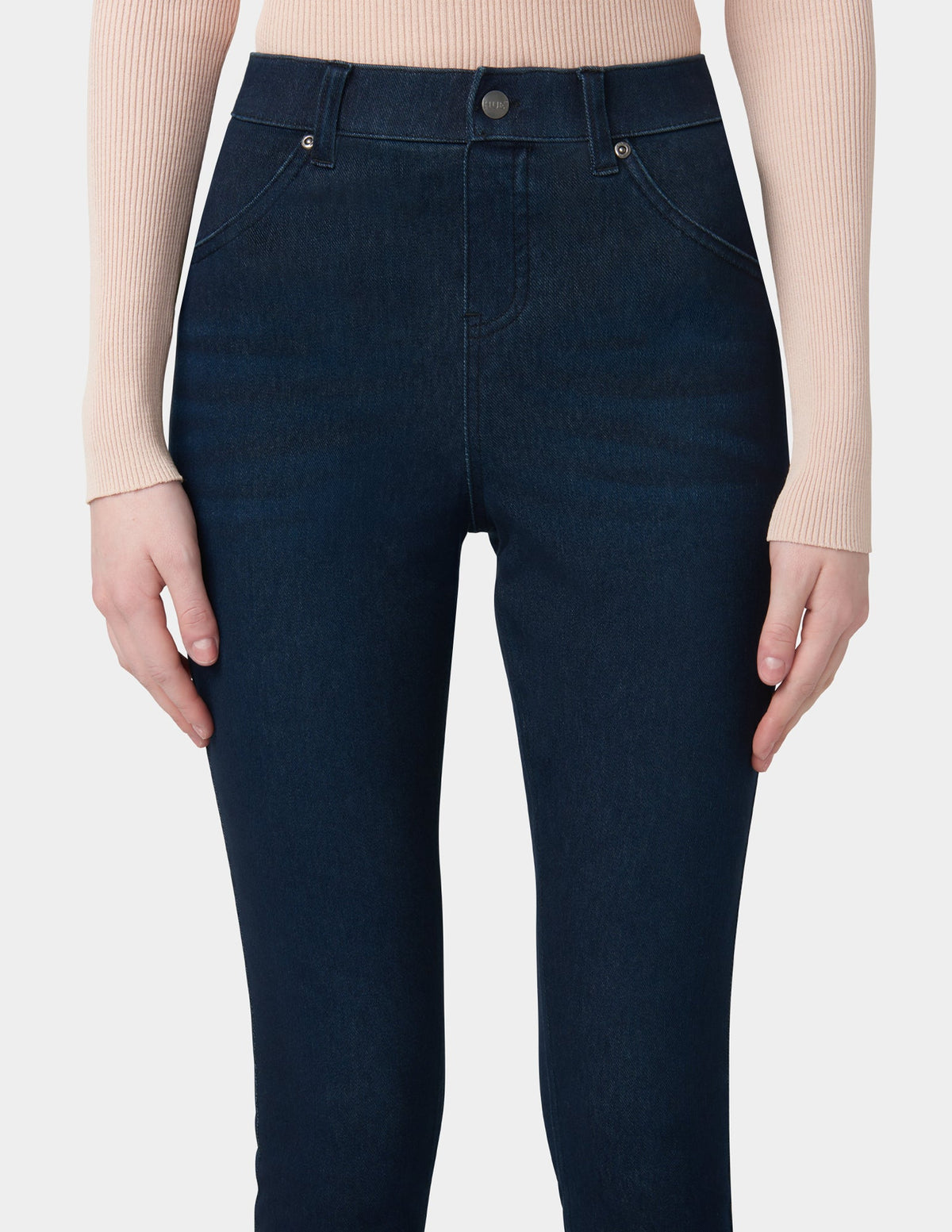 Ultra Soft Denim Legging - Black Indigo Wash | Hue