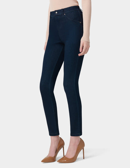Ultra Soft Denim Legging - Black Indigo Wash | Hue