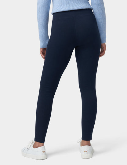 Ultra Leggings with Wide Waistband - Navy | Hue