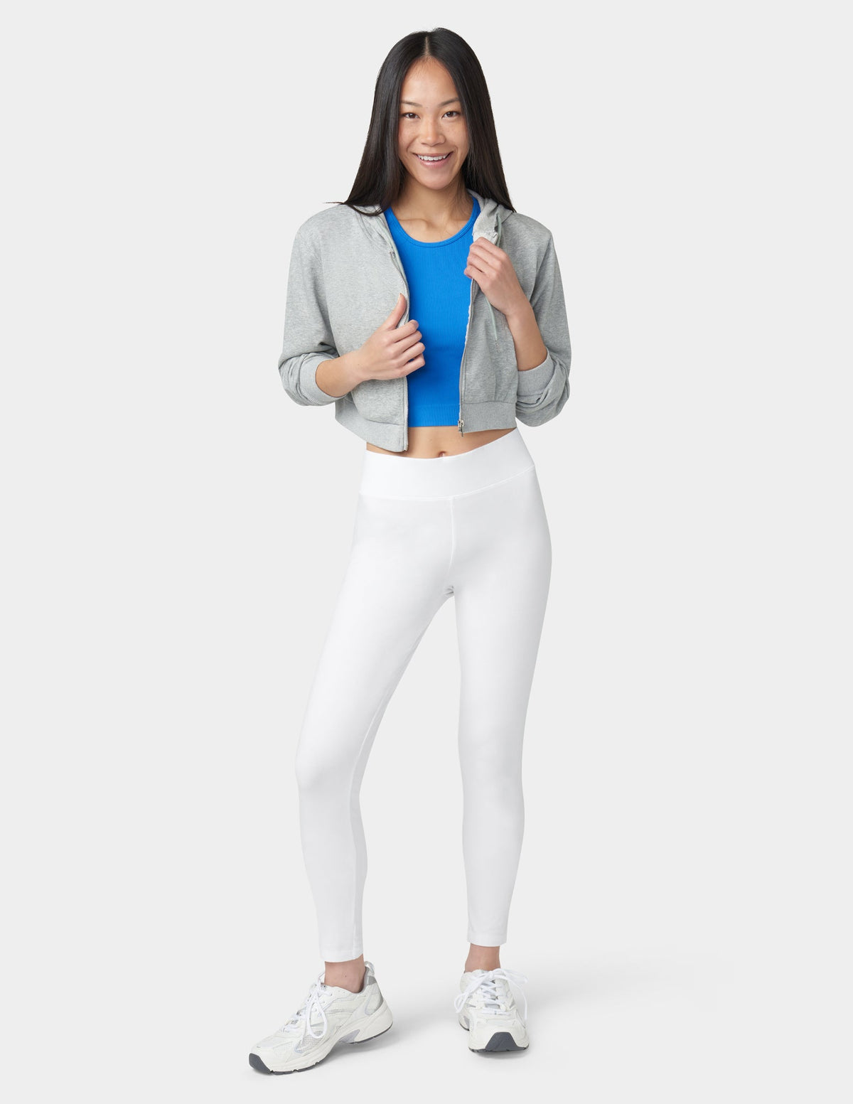 Ultra Leggings with Wide Waistband - White | Hue