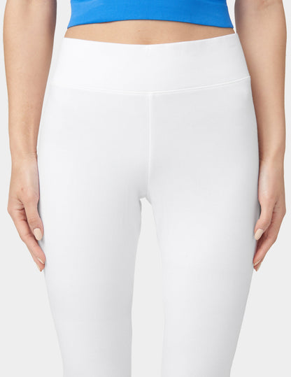 Ultra Leggings with Wide Waistband - White | Hue