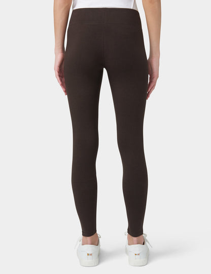 Ultra Leggings with Wide Waistband - Espresso | Hue