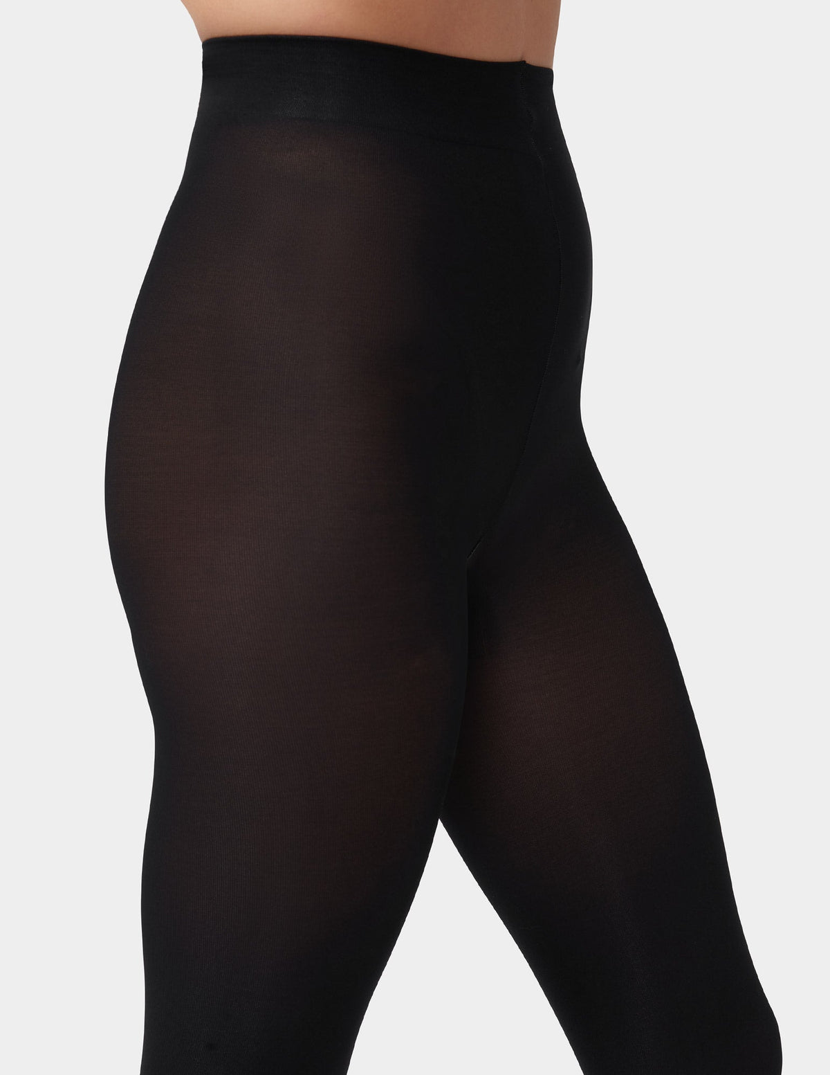 Opaque Non Control Tight - Black | Hue