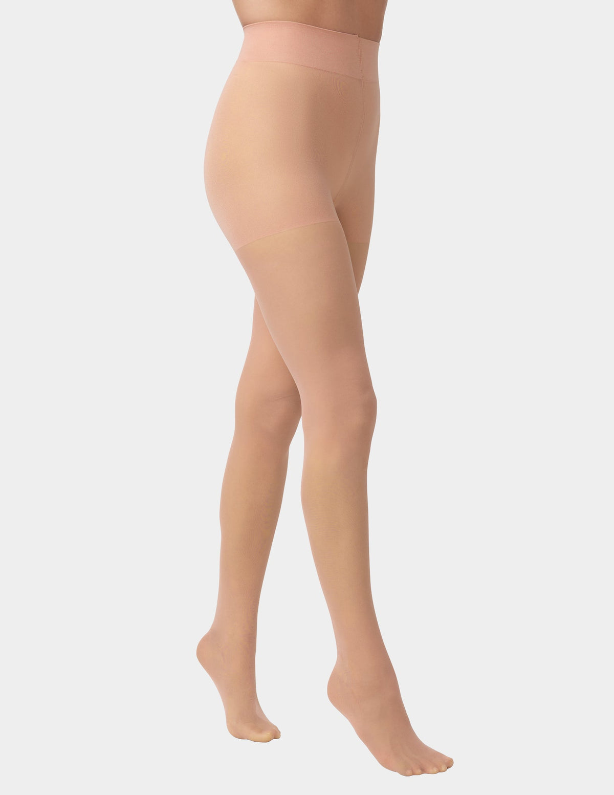 Sheer Tights with Control Top - Natural | Hue
