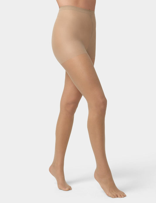 Age Defiance Control Top Pantyhose - Tan | Hue