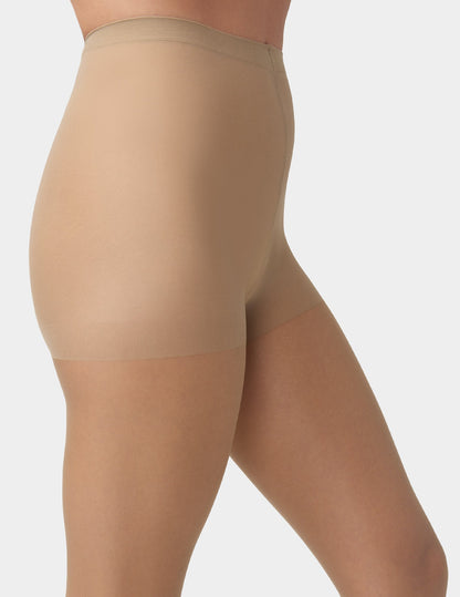 Age Defiance Control Top Pantyhose - Tan | Hue
