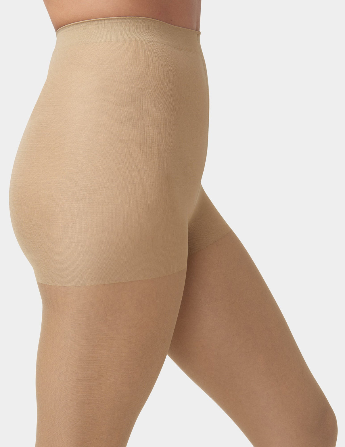 So Silky Sheer Control Top with Invisible Reinforced Toe - Natural | Hue