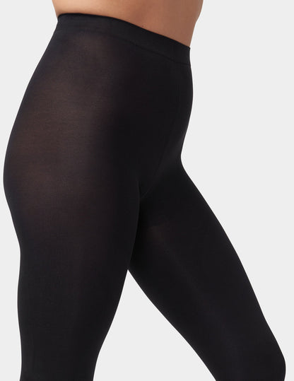 Super Opaque Tights (Non CT) - Black | Hue