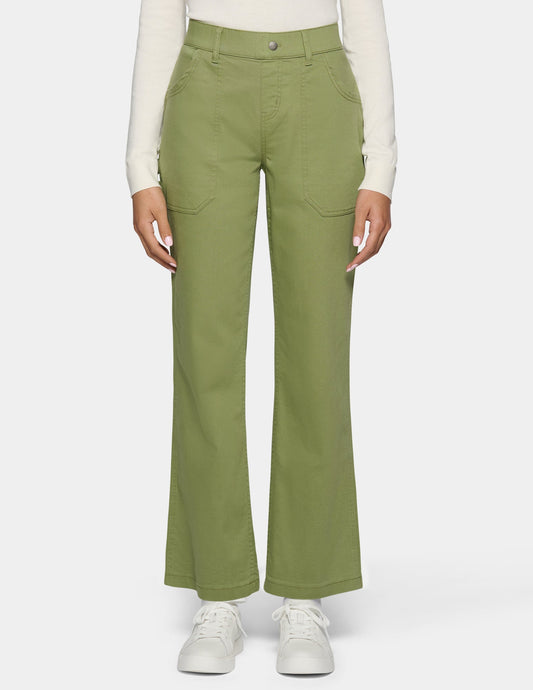 Soft Canvas Utility Pant - Olive | Hue