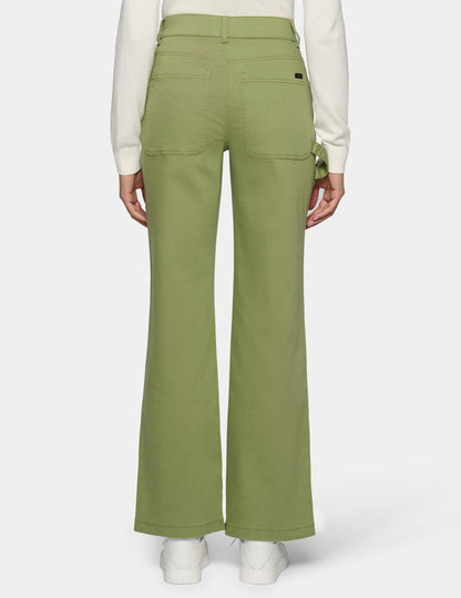 Soft Canvas Utility Pant - Olive | Hue