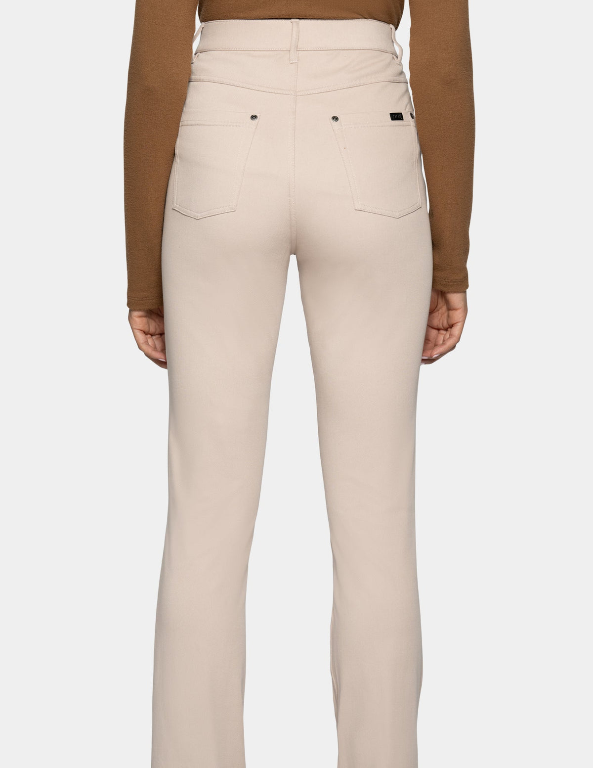 Ultra Soft Denim Baby Bootcut - Mushroom | Hue